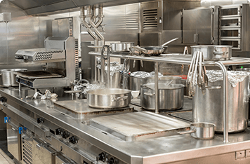 「飲食店の厨房機器・調理器具」画像