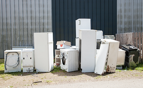家電の個数や種類を問わず適切に回収・処分いたします！