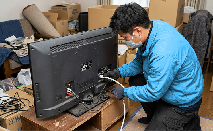 大型家電の運搬