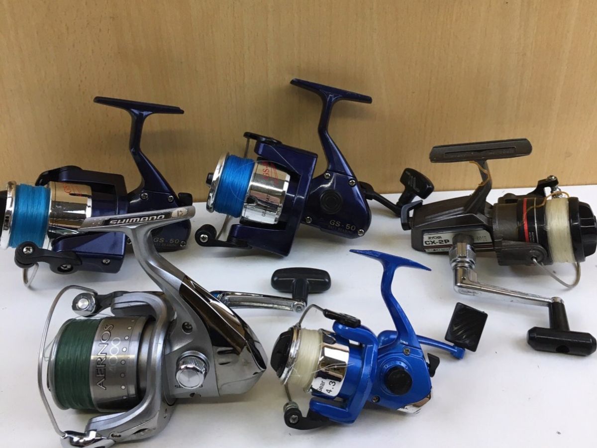 釣り道具 まとめ売り SHIMANO GUANGWEI RYOBI を買い取りました